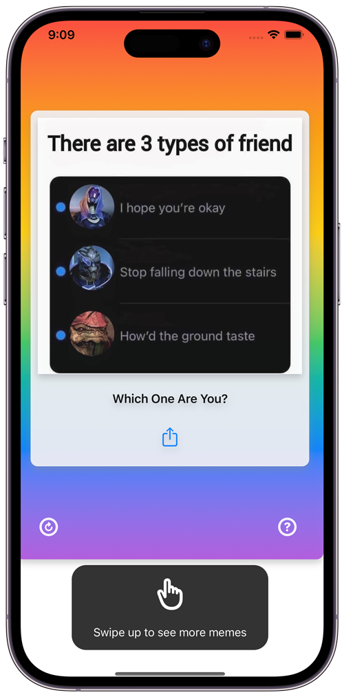 Image of the app Memity on iPhone Image of the app Memity on iPhone